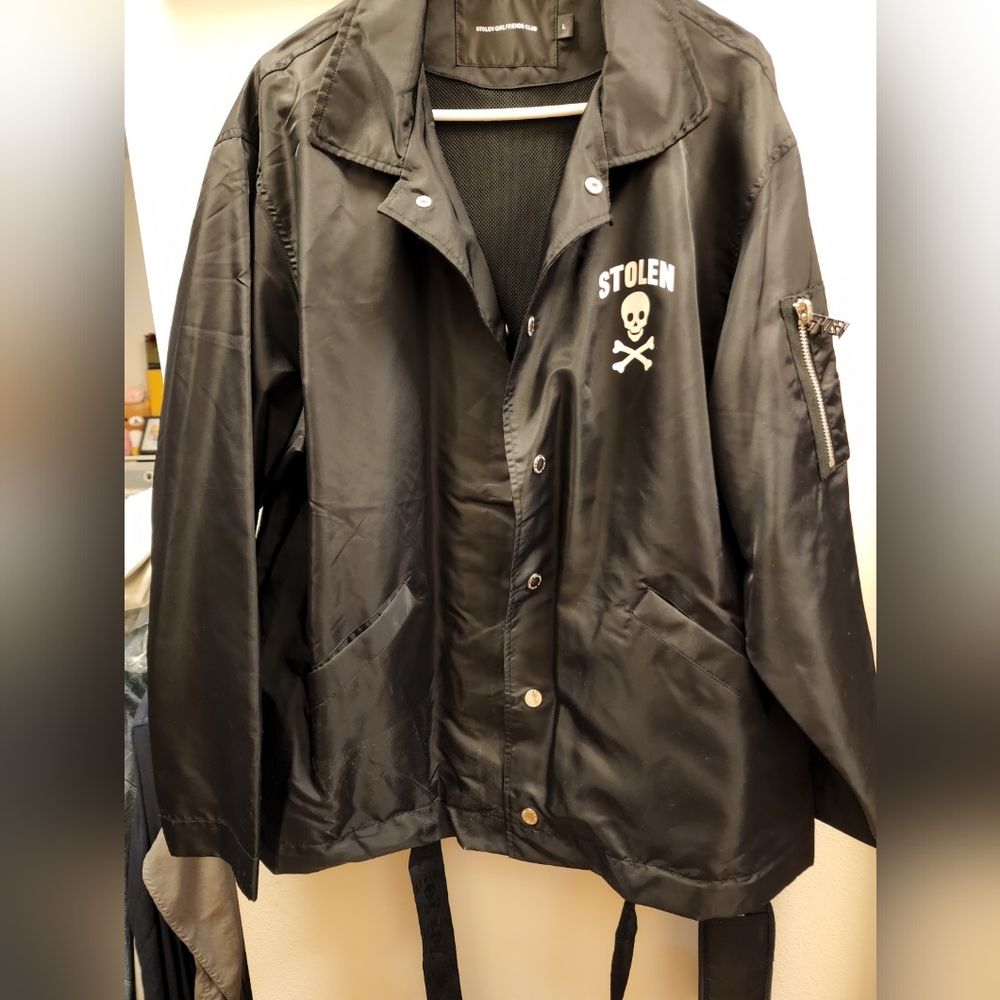 STOLEN GIRLFRIENDS CLUB Black Home Body Shell Jacket